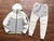 KIT/CONJUNTO - Nike Tech Fleece - Branco / Cinza / Verde Limão - comprar online