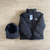 PUFFER - TRAPSTAR Black Irongate Jacket Detachable Hood - comprar online