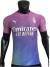 Camisa Milan II 23/24 - Versão Jogador Puma Masculina - Roxa com detalhes em azul e verde.