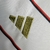 Camisa Flamengo II 23/24 - Torcedor Adidas Masculina - Branco, com detalhe em dourado. - Atleta Virtual