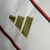 Camisa Flamengo II 23/24 - Torcedor Adidas Masculina - Branco, com detalhe em dourado. - Atleta Virtual
