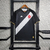 Camisa Vasco da Gama I 23/24 - Torcedor Kappa Masculina - Preta com listra branca.