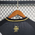 Camisa Vasco da Gama I 23/24 - Torcedor Kappa Feminina - Preta com listra branca. - Atleta Virtual