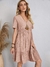 Mini vestido sem mangas casual com gola em O feminino, Vestidos A, Moda feminina - comprar online