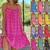 Vestido estampado floral feminino com alça de espaguete, mini vestidos sem mang