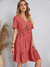 Mini vestido sem mangas casual com gola em O feminino, Vestidos A, Moda feminina - BellaChic