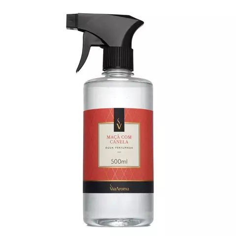 Água Perfumada Maçã com Canela Via Aroma - 500ml