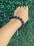 Pulseira de Ametista com Pingente de Pena Prateado - Proteção Espiritual e Elegância Serena - comprar online