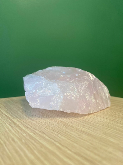 Quartzo Rosa - Pedra Bruta - Autoconhecimento e compaixão