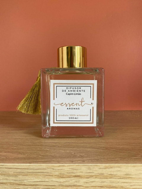 Difusor de Varetas Essent Aromas - Aroma Capim Limão - 100ml