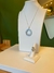 Conjunto Chapa de Ágata e Quartzo Cristal