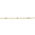 Pulseira banhada a ouro 18k com bolas - comprar online