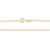 Cordão banhado a ouro 18k com elos vazados - comprar online
