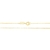 Gargantilha banhada a ouro 18k fio veneziano - comprar online