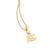 Pingente ABC banhado a ouro 18k - comprar online