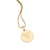Medalha anjo banhada a ouro 18k - comprar online