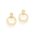 Brinco banhado a ouro 18k