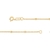 Pulseira banhada a ouro 18k com bolas - comprar online