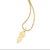 Pingente menina folheado a ouro - comprar online
