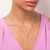 Pingente chave cromossomo folheado a ouro - Amorim Joalheria