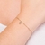 Pulseira com mickey folheada a ouro na internet