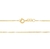 Gargantilha folheada a ouro fio grumet - comprar online