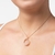 Pingente folheado a ouro 18k com nossa senhora aparecida branco na internet