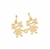 Pingente duas meninas folheado a ouro 18k