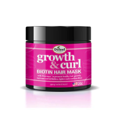 Mascarilla con Biotina para Crecimiento De Cabello Rizado. Difeel Growth & Curl Mask