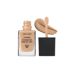 Base Líquida Mate Wet N Wild · Maquillaje Tono Bronze Beige 370c