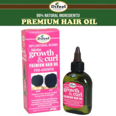 Difeel Biotin Growht & Curl Aceite para crecimiento de cabello rizado - tienda en línea