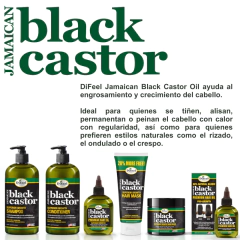 Shampoo 1 Litro Crecimiento Capilar Difeel Jamaican Black Castor Aceite de ricino - tienda en línea