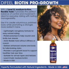 Crema Para Peinar con Biotina Difeel Biotin Styling Cream 355 Ml - akthon