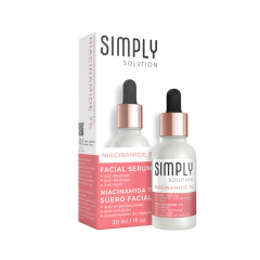Simply Solution · Niacinamide 7% Hidratación anti imperfecciones