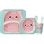 Kit refeição bambu gatinho- Buba - comprar online