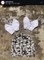 Pollera bengalina estampada