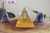 Orgonite - Prosperidade: Citrino Natural, Pirita e Jaspe Amarela na internet