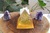 Imagem do Orgonite - Prosperidade: Citrino Natural, Pirita e Jaspe Amarela
