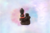 Incensário Cascata: Buda Meditando - Rosa