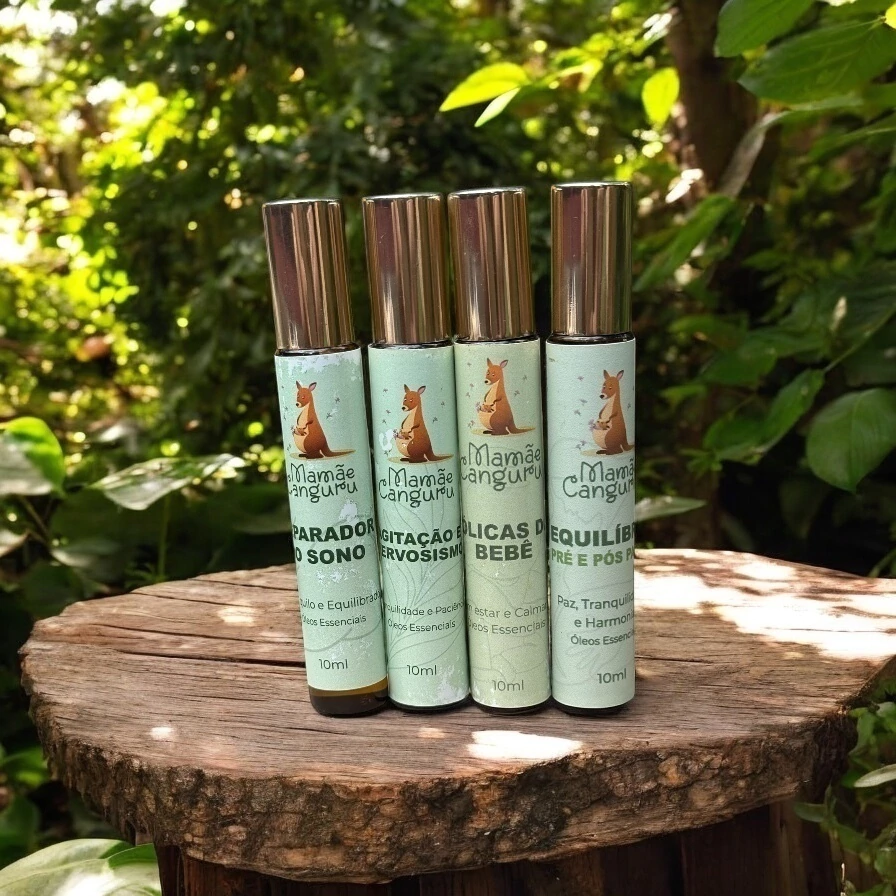 KIT COM 4 BLENDS DE ÓLEOS ESSENCIAIS