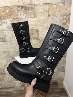 Biker Boots SIENNA - SIMIL CUERO - Rock IT shoes