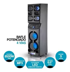 CROWN MUSTANG TORRE SBL-6500BT CAJA AMPL 2X6.5 - Electra