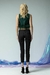Croptop con plumas - comprar en línea