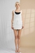 Vestido en U tejido