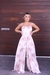 Palazzo strapless floreado