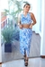 Conjunto falda midi