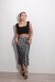 Falda midi lunares