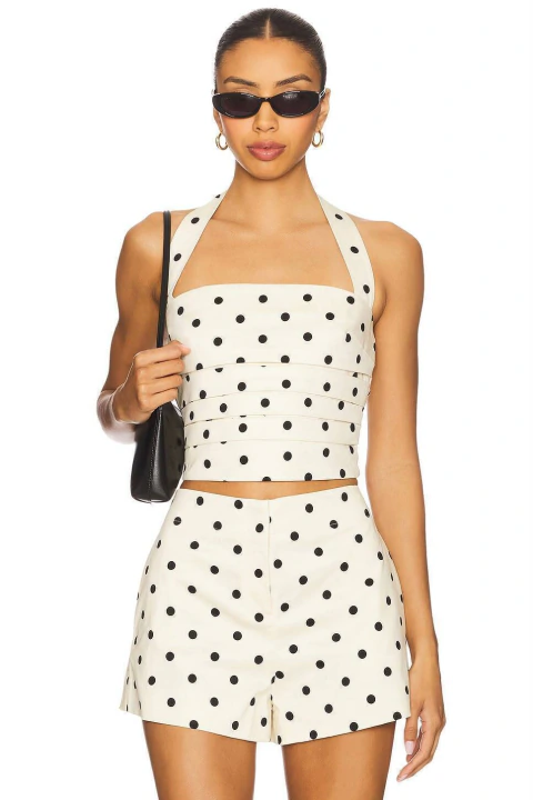 Conjunto polka dot