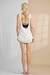 Vestido en U tejido en internet