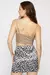 Crop top satinado en internet